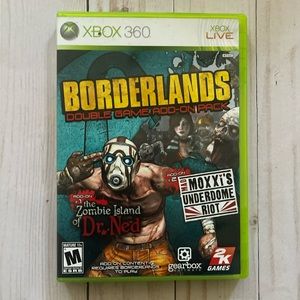 Xbox 360 Borderlands game